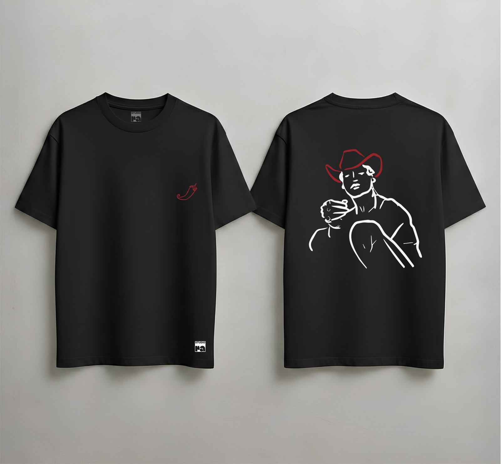 Hot Cowboy-Black
